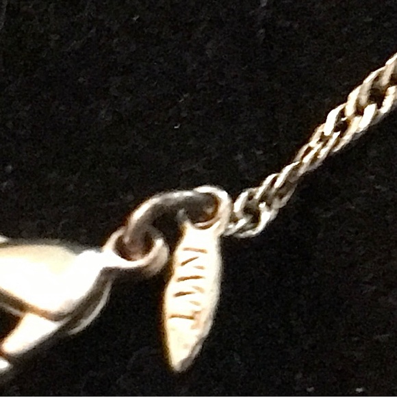 Silver and Gold Avon Angel Pendant Necklace - Picture 4 of 5